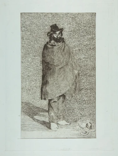 The Philosopher (Le Philosophe) by Edouard Manet, print, 1865-1866