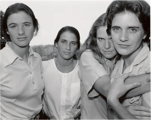The Brown Sisters, East Greenwich, Rhode Island by Nicholas Nixon, photograph, 1980