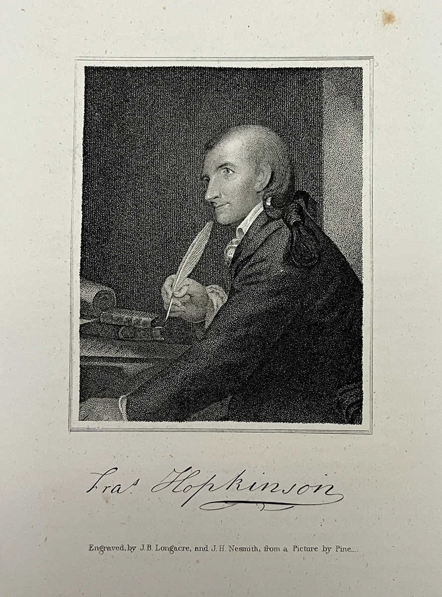 Francis Hopkinson by Robert Edge Pine, other, 1814-1869