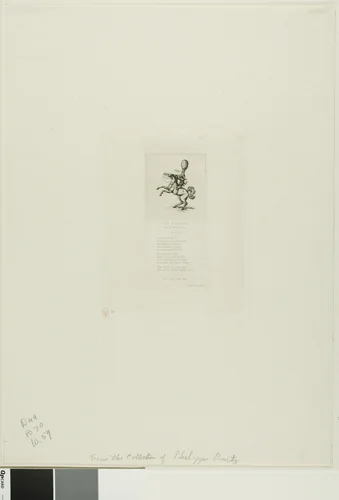 Little Prince Dito by Charles Meryon, print, 1864