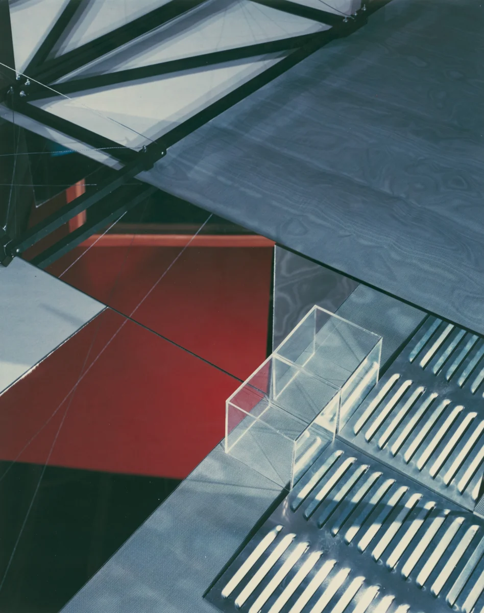 Construct III-C by Barbara Kasten, photograph, 1980