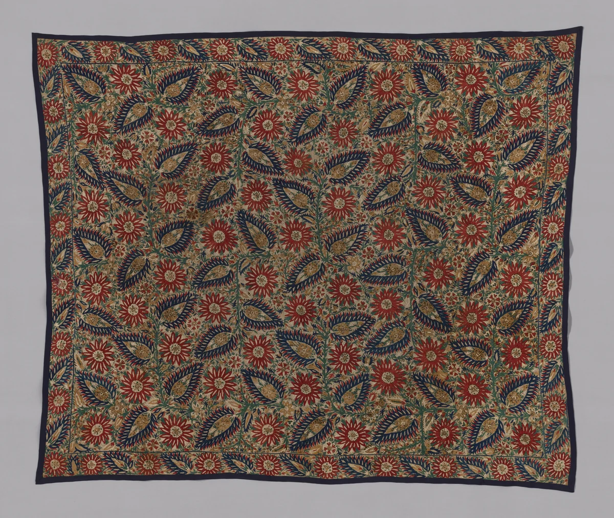 Panel (Bedcover?) by Greece, Epirus Province, Ioannina, textile, 1701-1800