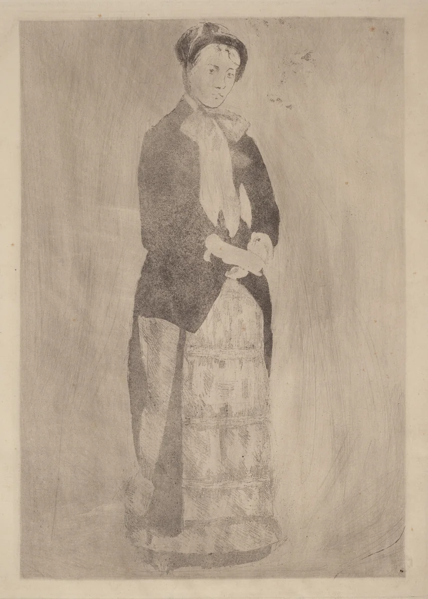 Afternoon Promenade by Mary Cassatt, print, 1881