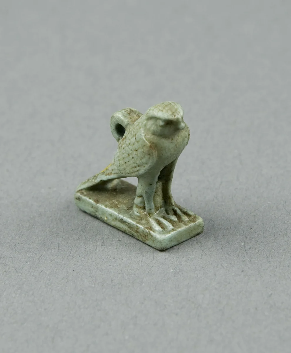 Amulet of a Hawk by Egyptian, metalwork, -1070--656