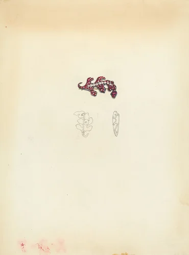Brooch by Isidore Steinberg, index of american design, 1940