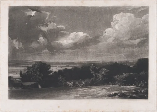 A Summerland by David Lucas, print, 1829