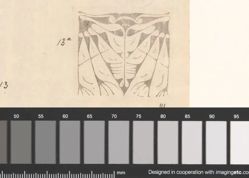 Floraal vignet by Mathieu Lauweriks, print, 1874-1932