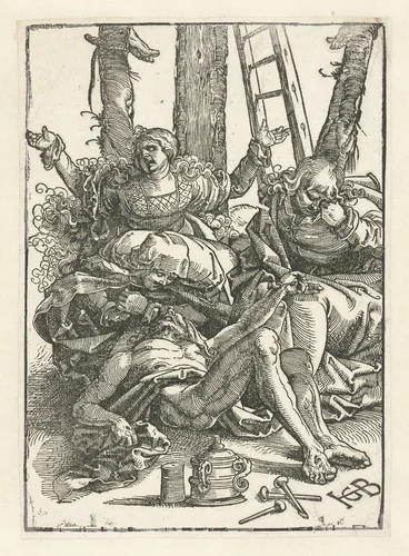 Bewening van Christus by Unknown, print, 1515-1517