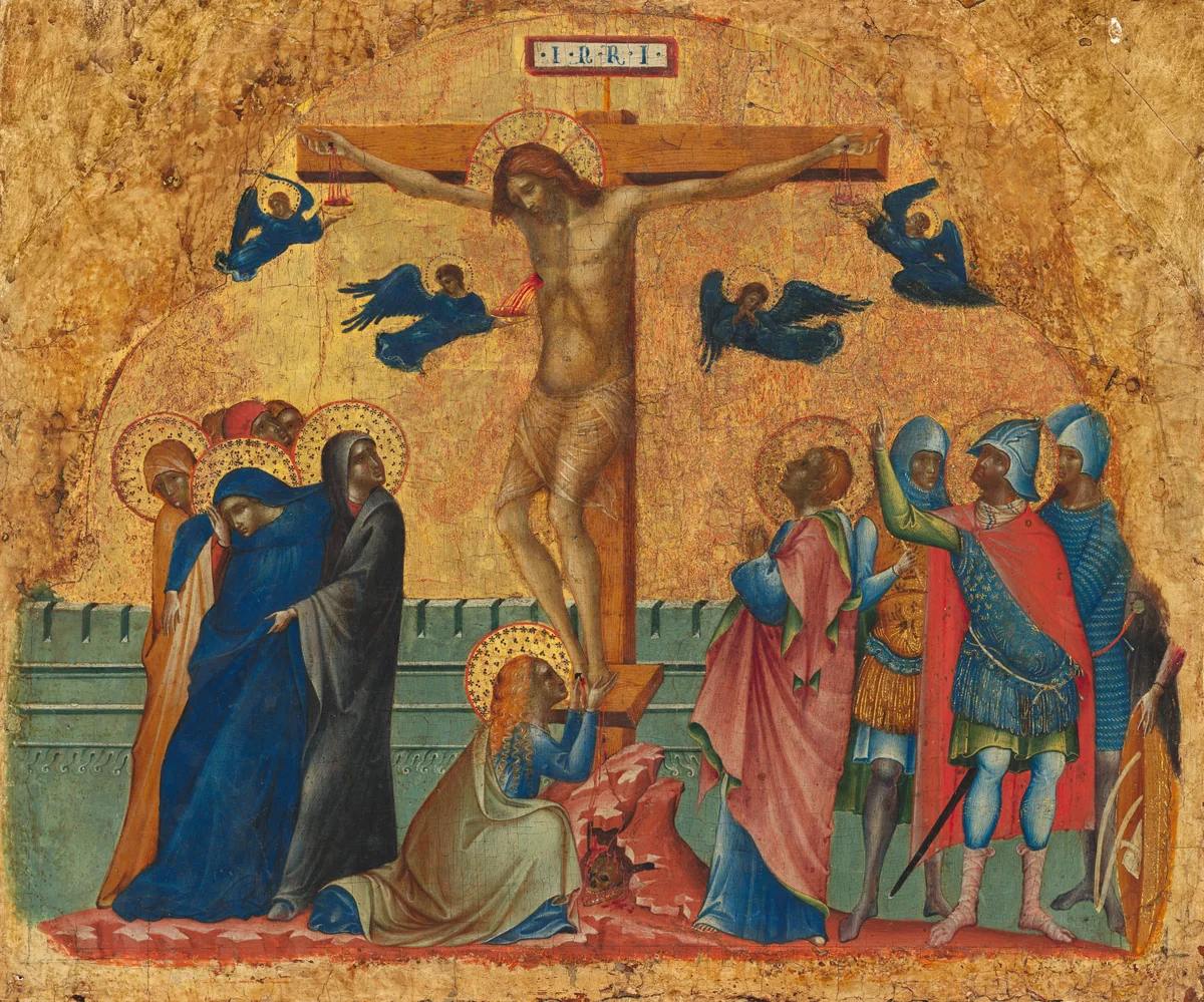The Crucifixion by Paolo Veneziano, painting, 1340-1345