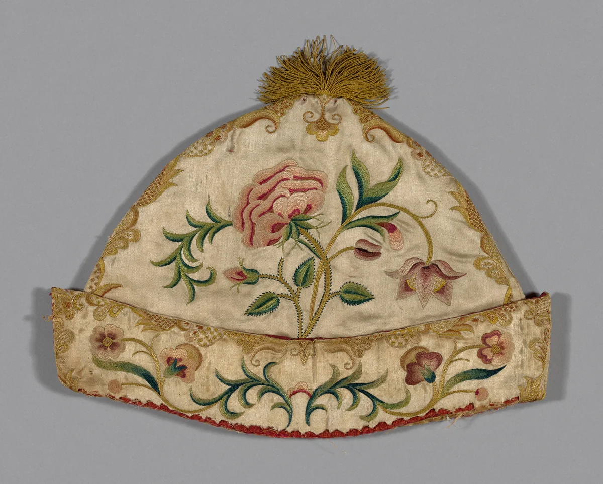Cap by France, textile, 1775-1800