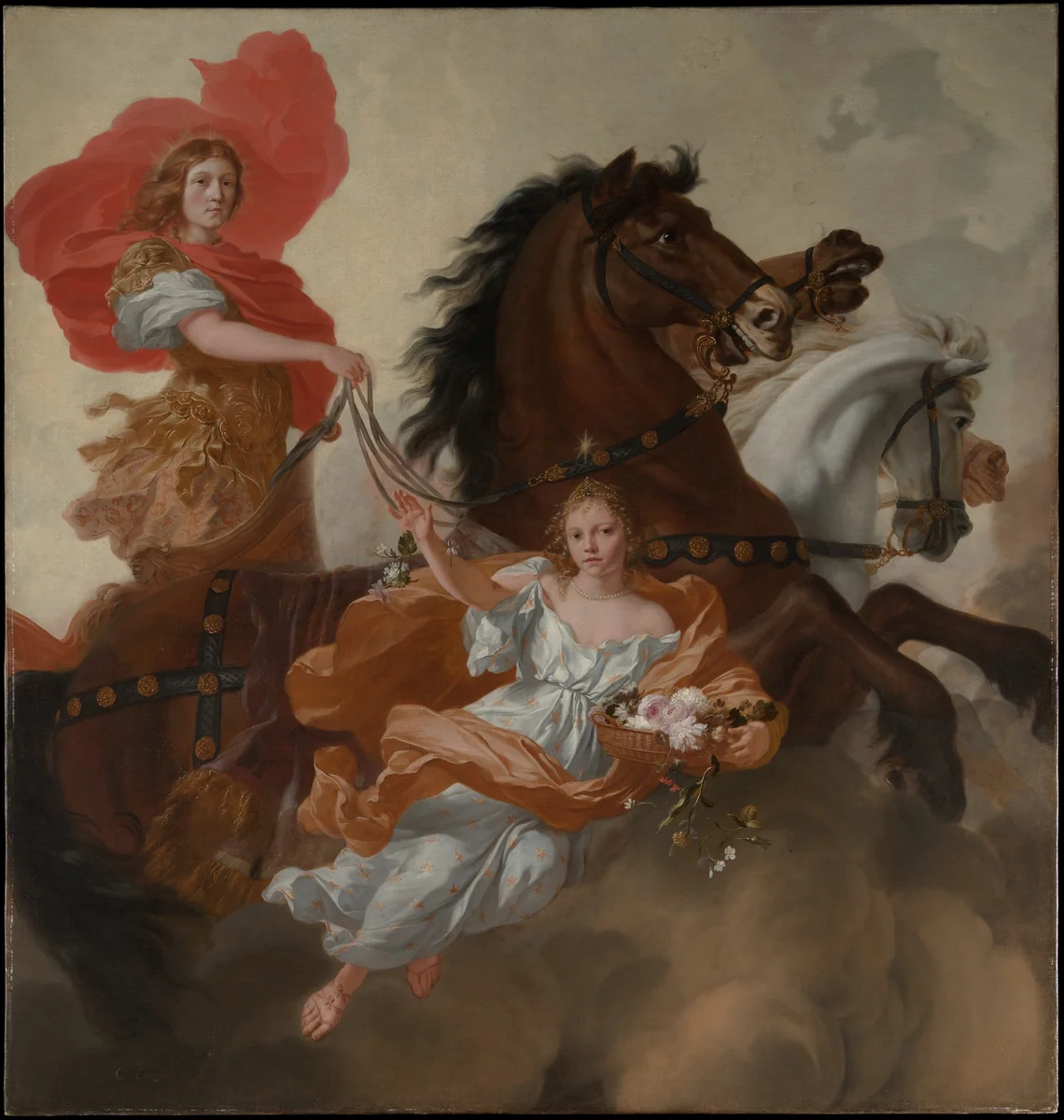 Apollo and Aurora by Gerard de Lairesse, painting, 1671