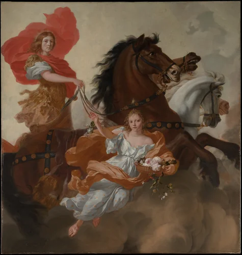 Apollo and Aurora by Gerard de Lairesse, painting, 1671