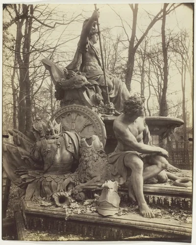 Versailles, Bosquet de l' Arc de Triomphe by Jean-Eugène-Auguste Atget, photograph, 1904