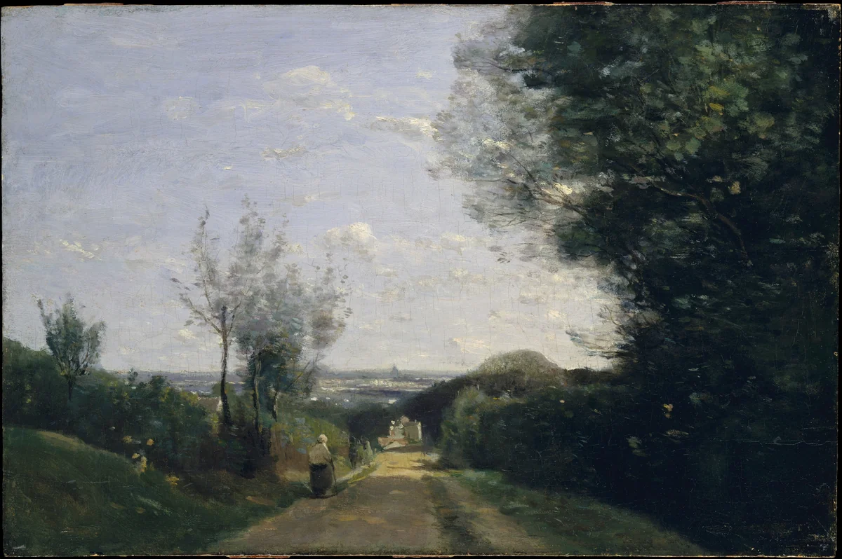The Environs of Paris by Camille Corot, painting, 1860-1869