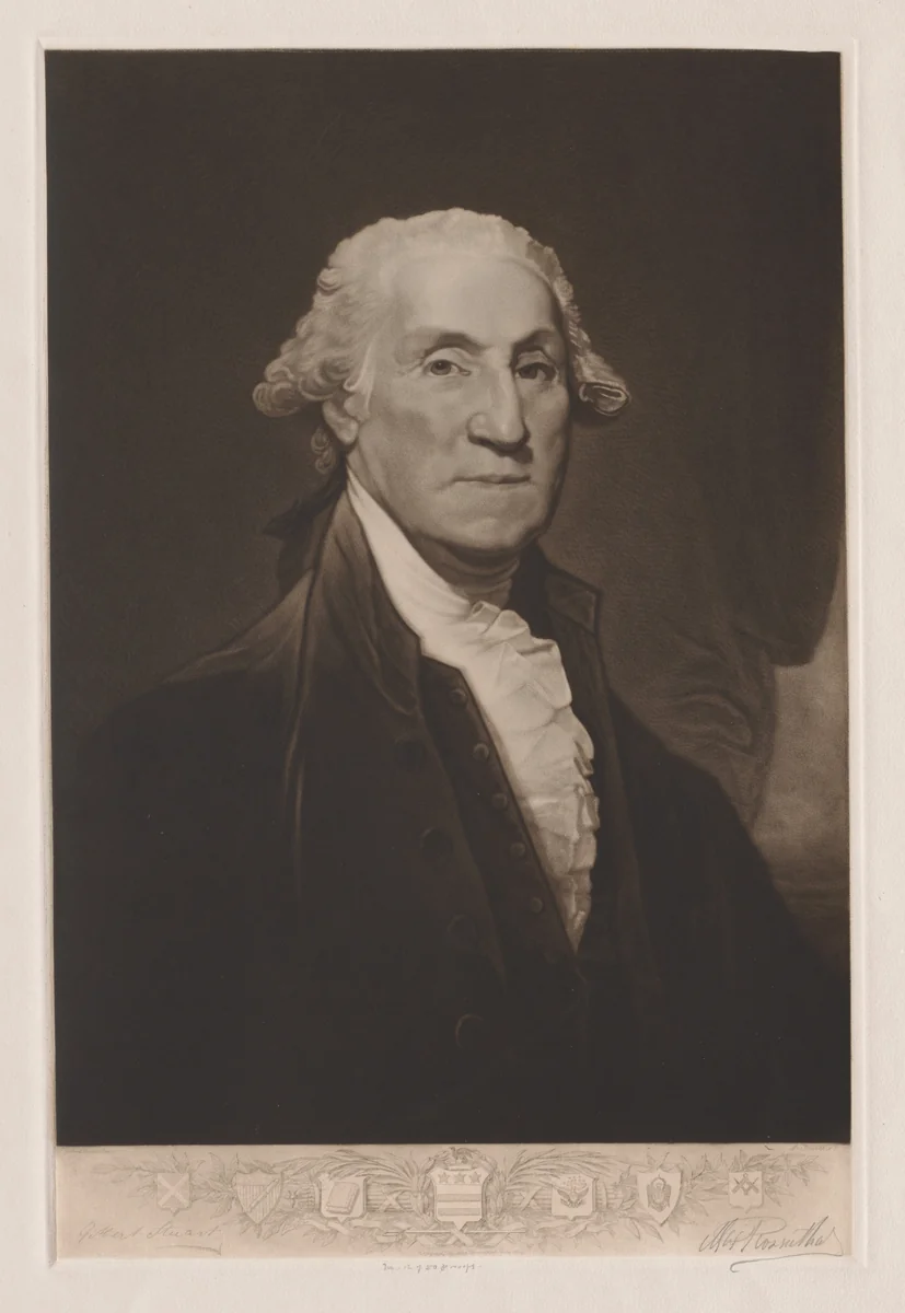 George Washington by Max Rosenthal, print, 1904
