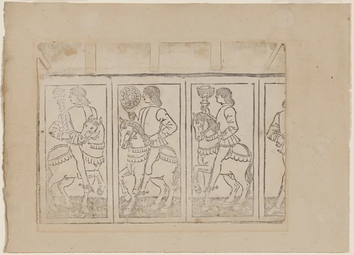 Playing Cards by Italian 15th Century, print, 1470