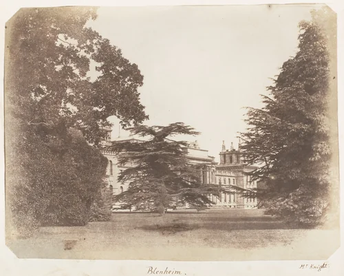 Blenheim by James Knight, photograph, 1853-1856