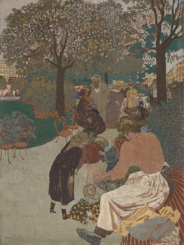 The Park by Édouard Vuillard, painting, 1894
