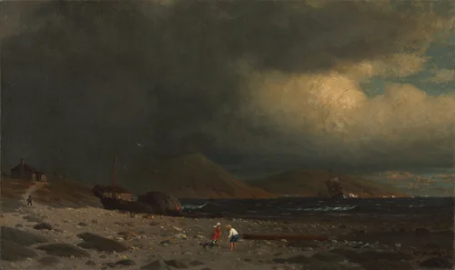 Labrador Coast by William Bradford, painting, 1855-1865