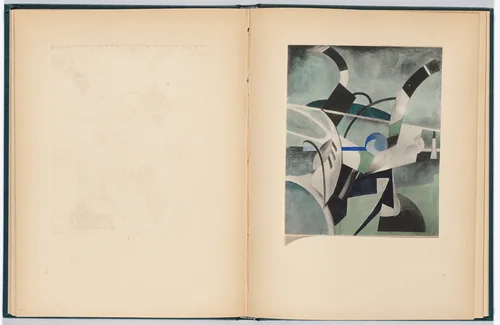 Reproduction of Force Comique (following page 20) from Monographie Francis Picabia (Francis Picabia Monograph) by Francis Picabia, illustrated book, 1920