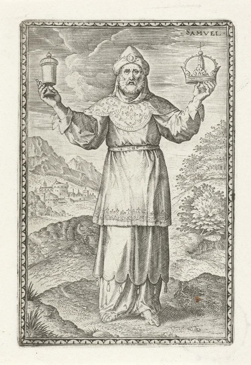 Samuël by Johann Sadeler, print, 1575