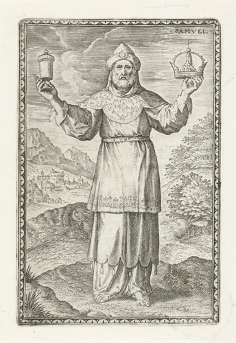 Samuël by Johann Sadeler, print, 1575