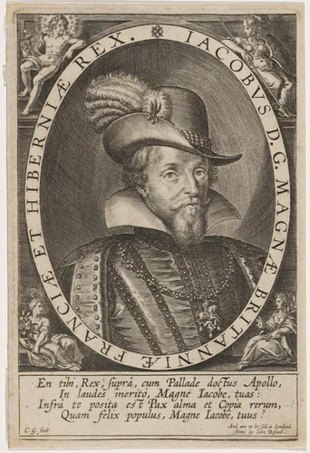 King James I by Unknown 19th Century, print, 1800-1899