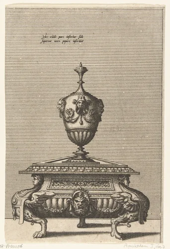 Peper- en zoutvat by Johannes of Lucas van Doetechum, print, 1563