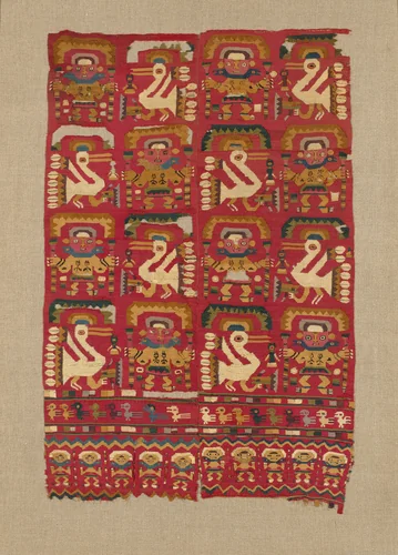 Panel by Lambayeque, textile, 1000-1476