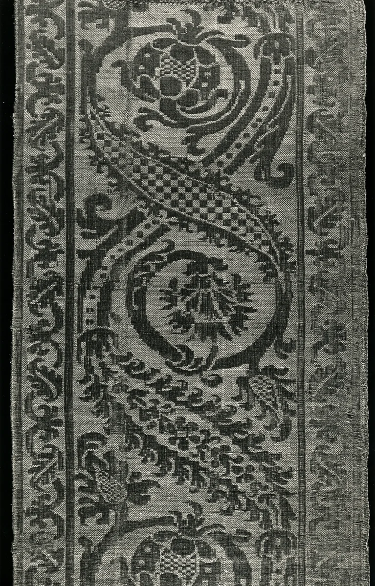 Border by Spain, textile, 1601-1700