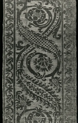 Border by Spain, textile, 1601-1700