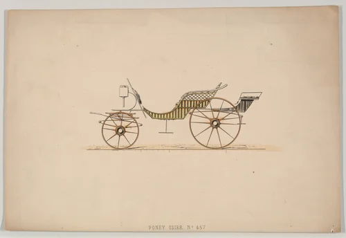 Phaeton/"Poney Osier" # 457 by Brewster & Co., print, 1875