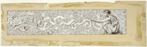 Head-Piece to List of Drawings by Will Hicock Low, painting, 1880-1893