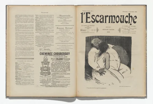 L'Escarmouche, no. 6 by Various artists, illustrated book, 1893