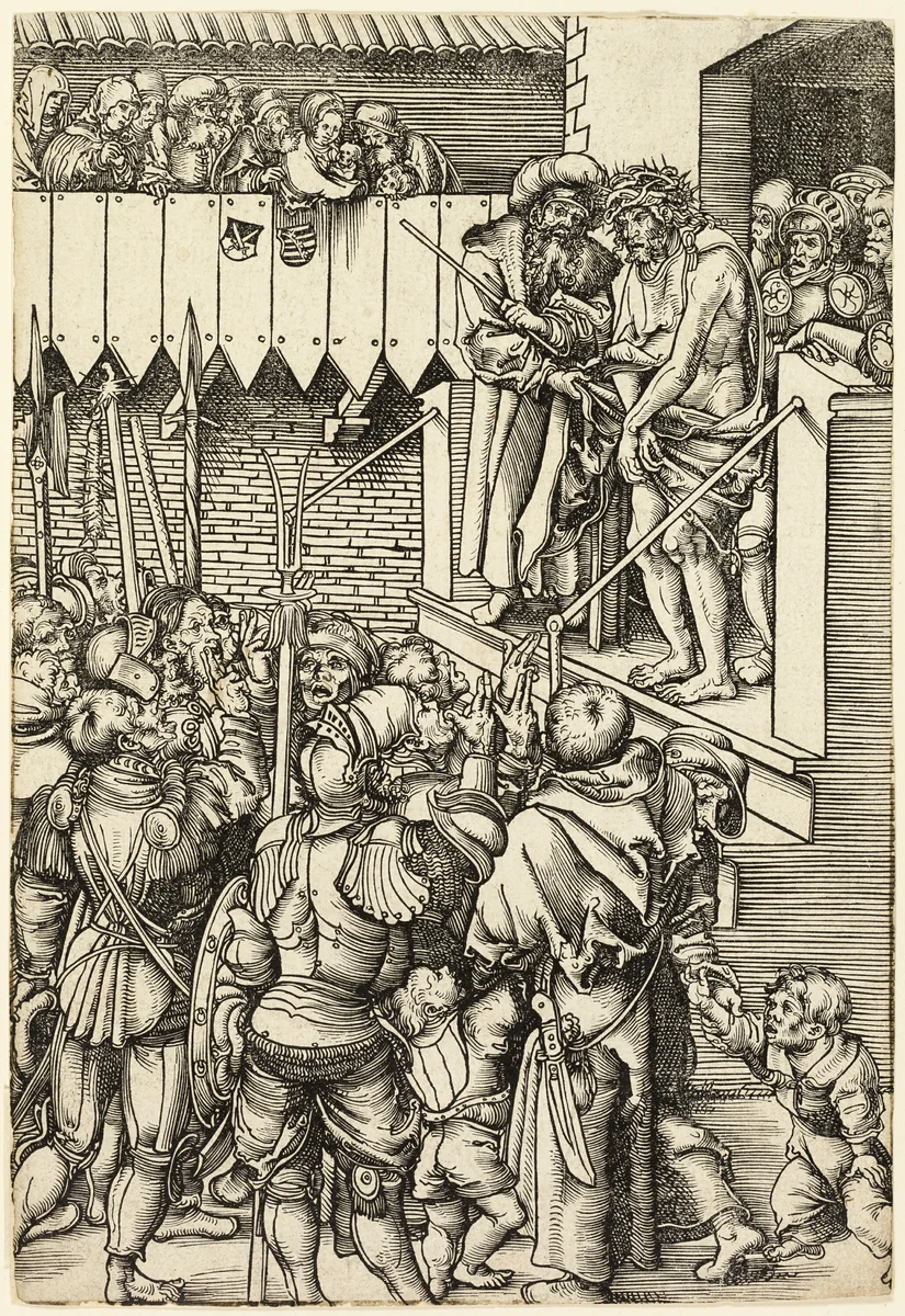 Ecce Homo, from The Passion by Lucas Cranach the Elder, print, 1492-1553