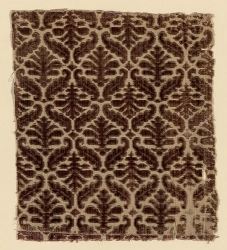 Fragment by Italy, textile, 1625-1950