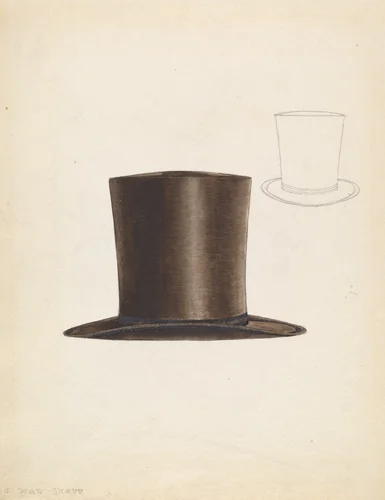 Man's Hat by Creighton Kay-Scott, index of american design, 1937
