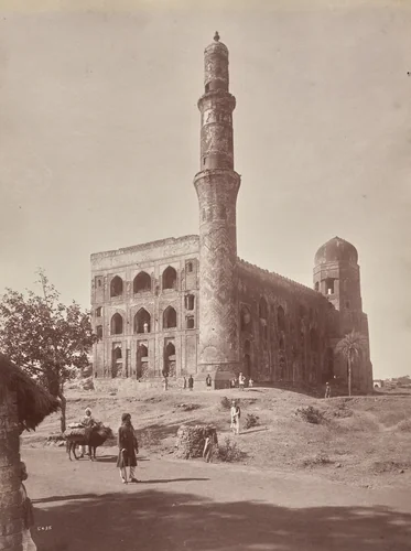 Mahmud Gawan Madrasa, Bidar by Raja Deen Dayal, photograph, 1885-1895