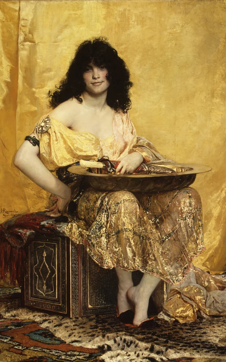 Salome by Henri Regnault, painting, 1870