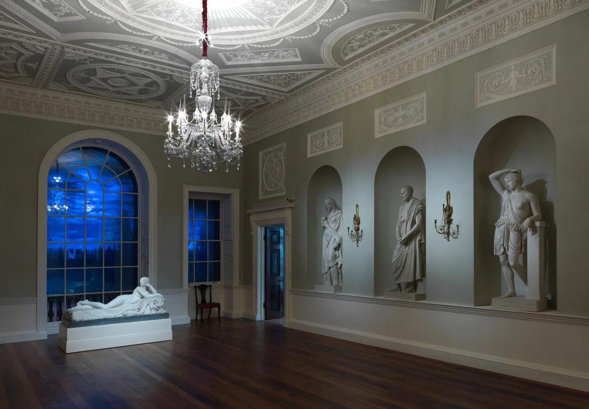 Dining room from Lansdowne House by Robert Adam, other, 1766-1769