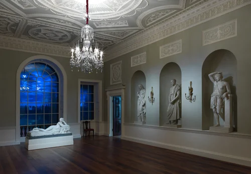 Dining room from Lansdowne House by Robert Adam, other, 1766-1769