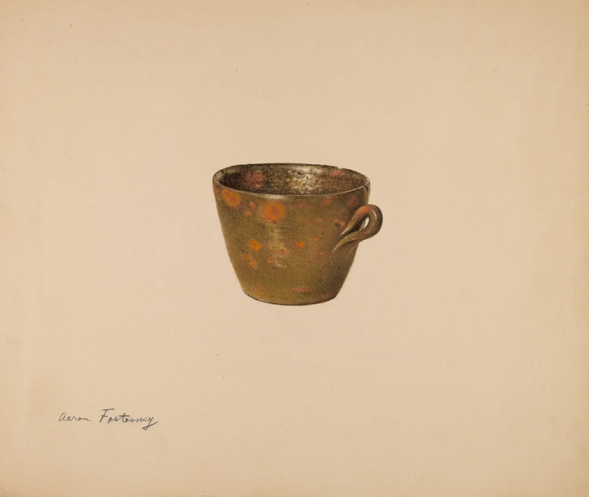 Cup by Aaron Fastovsky, index of american design, 1939