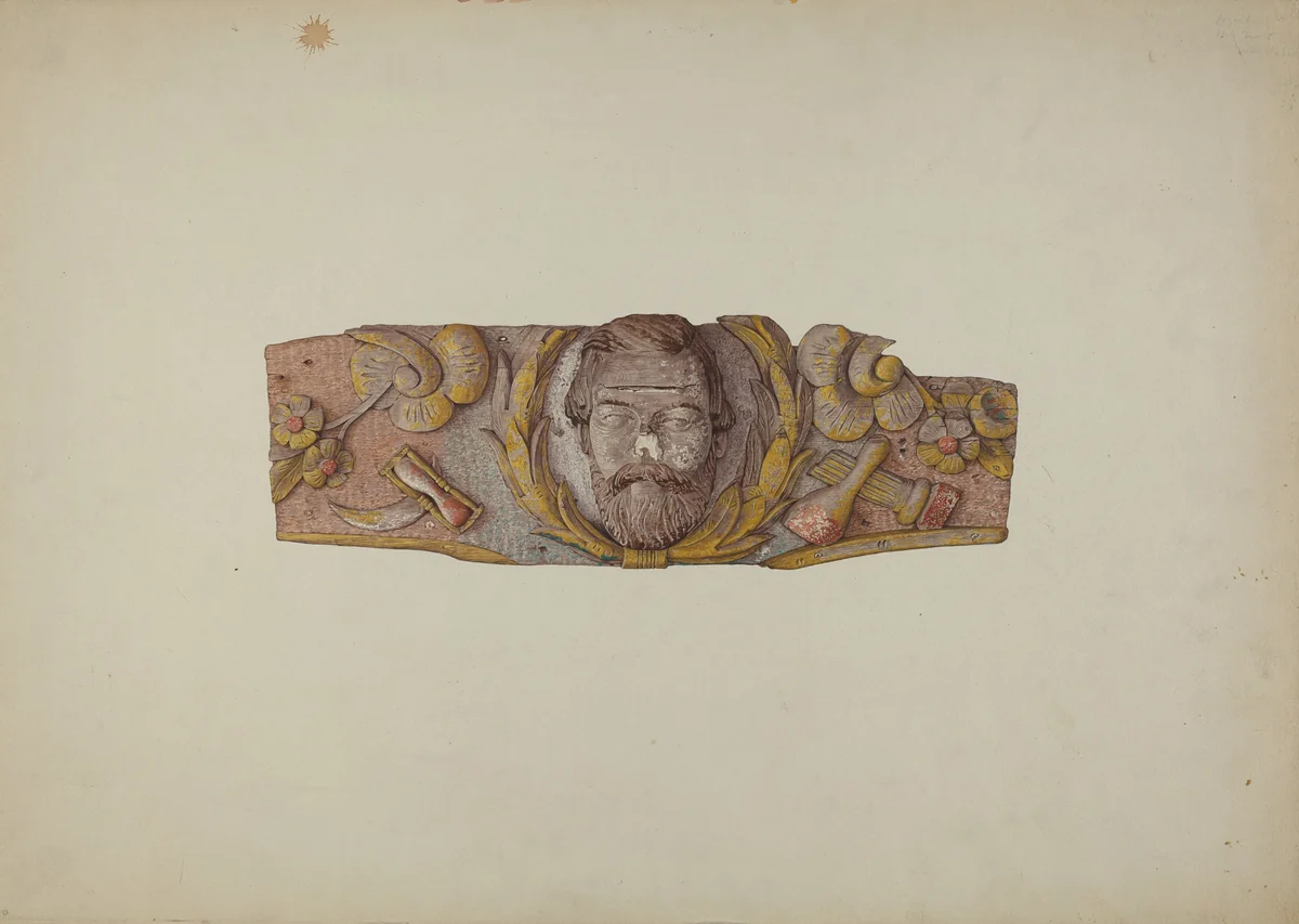 Stern Piece by Elizabeth Moutal, index of american design, 1939