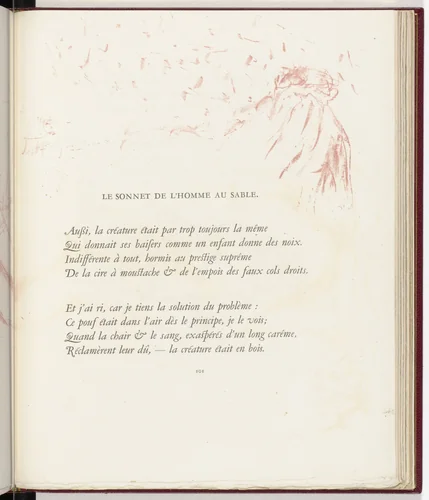 In-text plate (page 101) from Parallèlement (In Parallel) by Pierre Bonnard, illustrated book, 1900