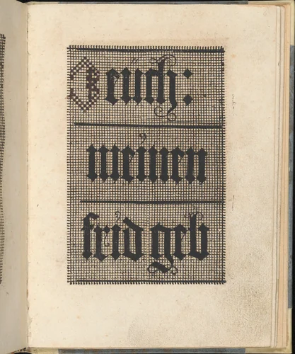 Ein ney Furmbüchlein, Page 6, recto by Johann Schönsperger, book, 1520-1530