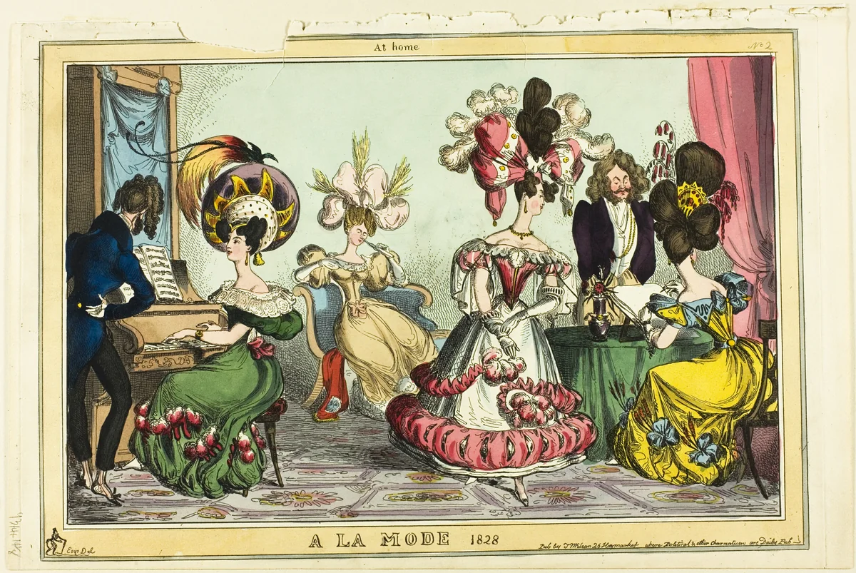 A La Mode by Thomas Rowlandson, print, 1828