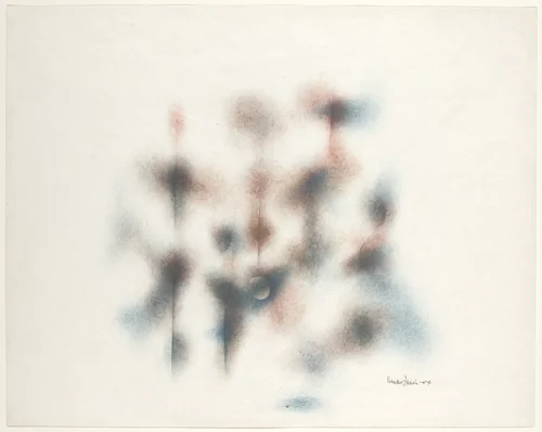 Its Turn Came by Norman Lewis, drawing, 1954