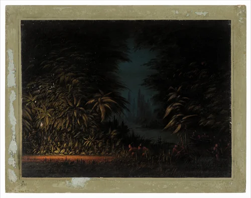 Ignis Fatuus - Zurumati by George Catlin, painting, 1854-1869