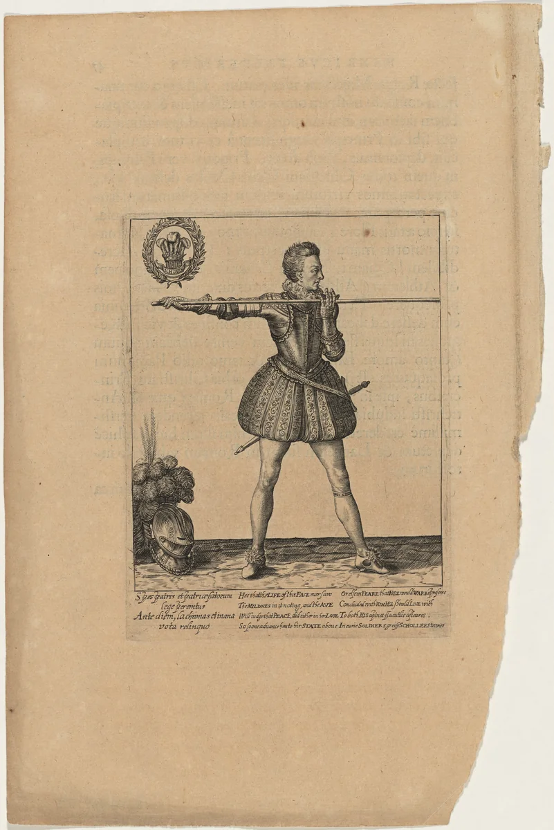 Prince Henry with the Pike by Magdalena van de Passe
Willem de Passe, print, 1620