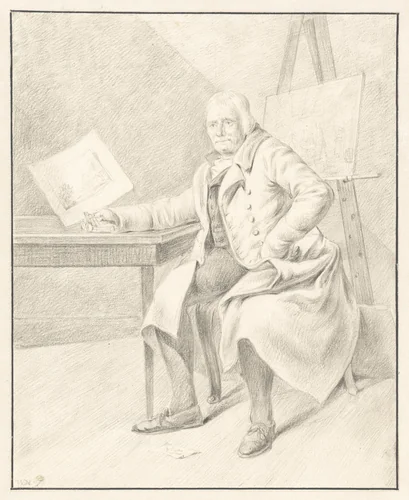 Portret van Johannes Petrus van Horstok by Wouterus de Nooy, drawing, 1775-1825